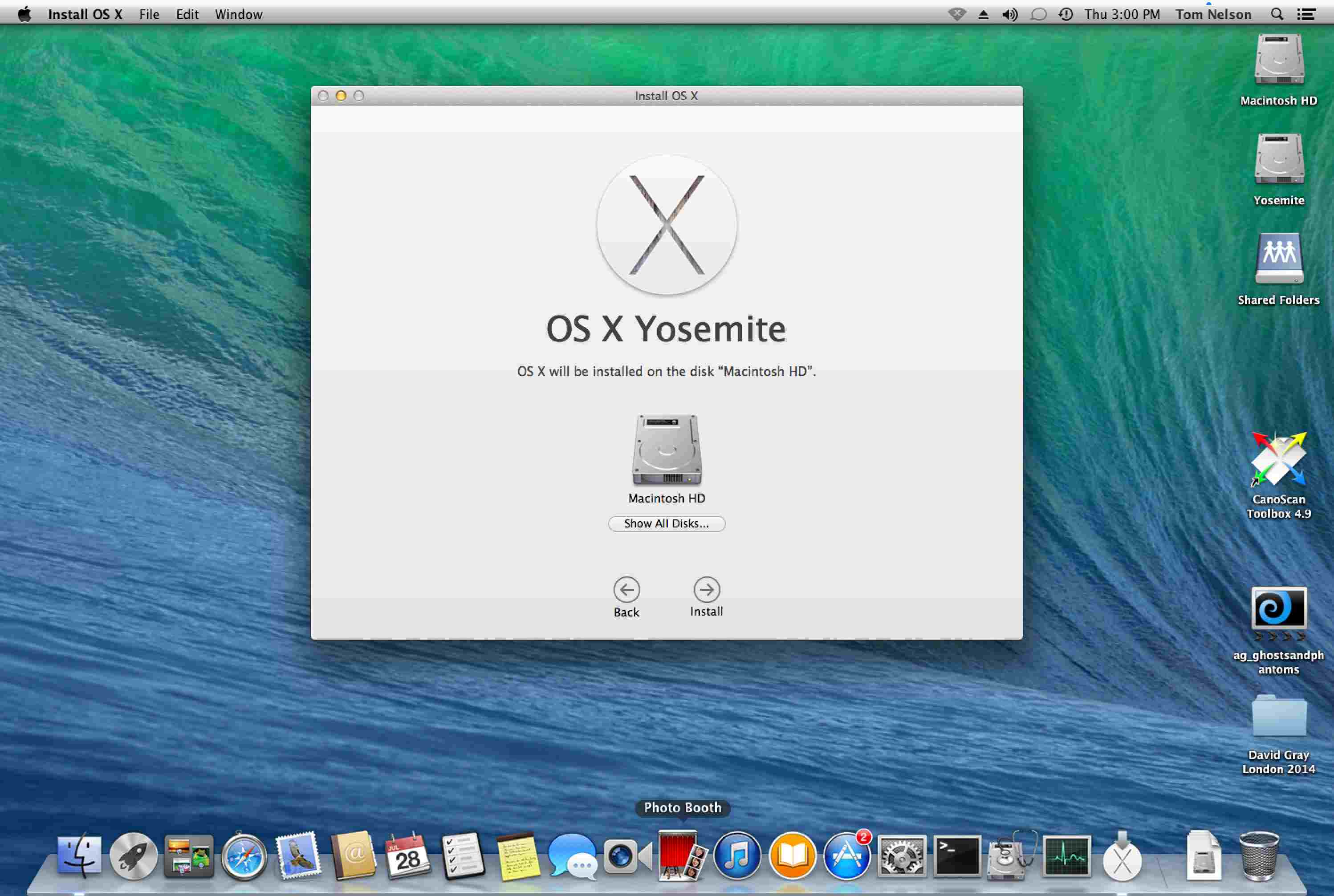 Mac os yosemite install download